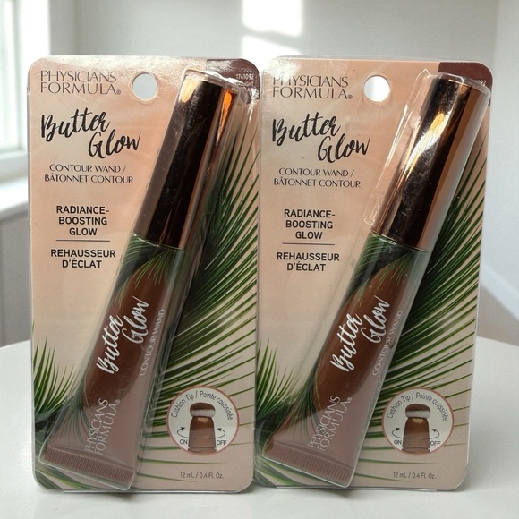 2 Pack Physicians Formula Butter Glow Contour Wand Fair Light Radiance Boosting - Picture 1 of 9